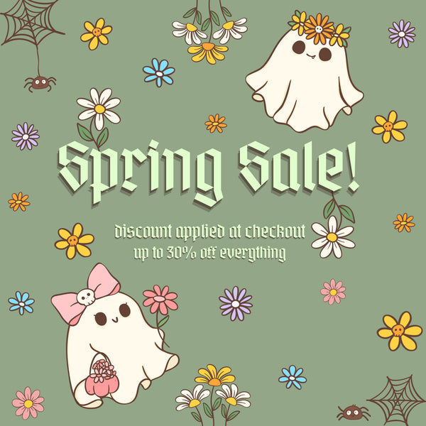 🖤 Treat yourself in our Spring Sale! 🌸