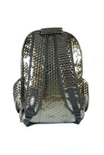 Load image into Gallery viewer, CHOK Bronze Holographic 3D Vegan Backpack
