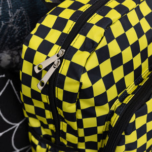 Yellow Checker Backpack